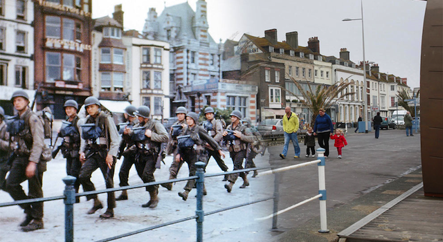 D-Day Landings Then And Now Featured