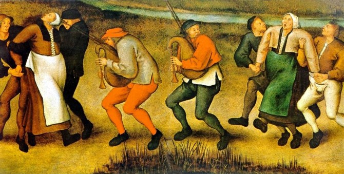 Dancing Plague 1518 painting 2