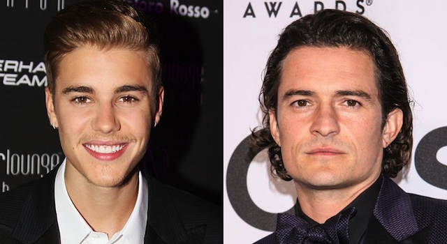 Justin Bieber Orlando Bloom