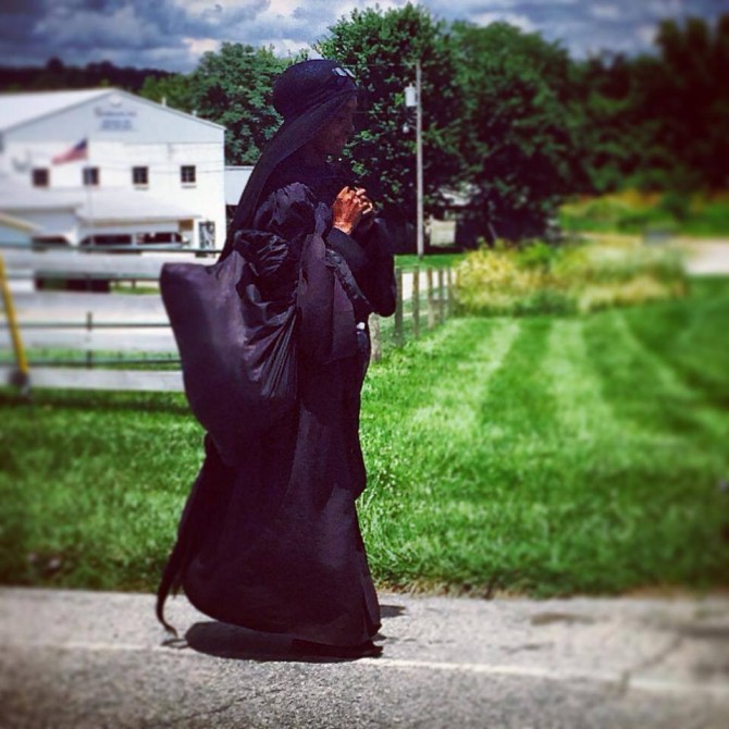 Mysterious Woman In Black 5