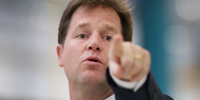 Nick Clegg Gives A Speech On Britain In Europe