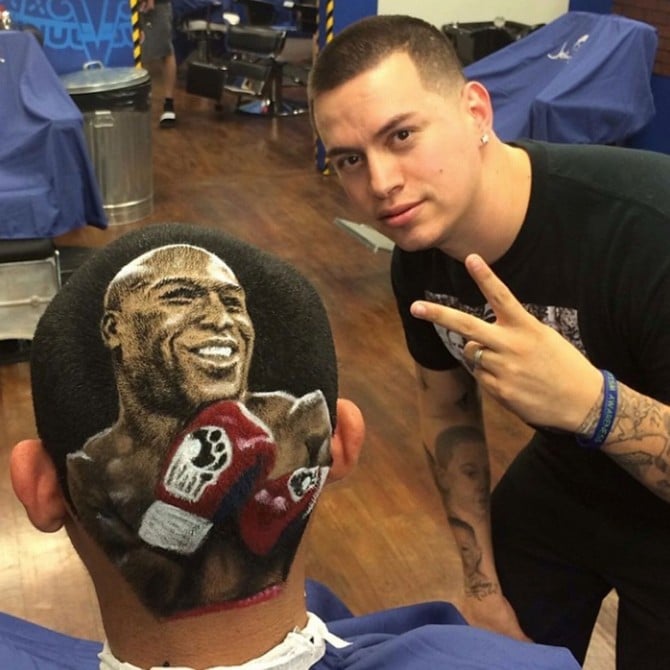 Rob The Original Hair Artist Floyd Mayweather