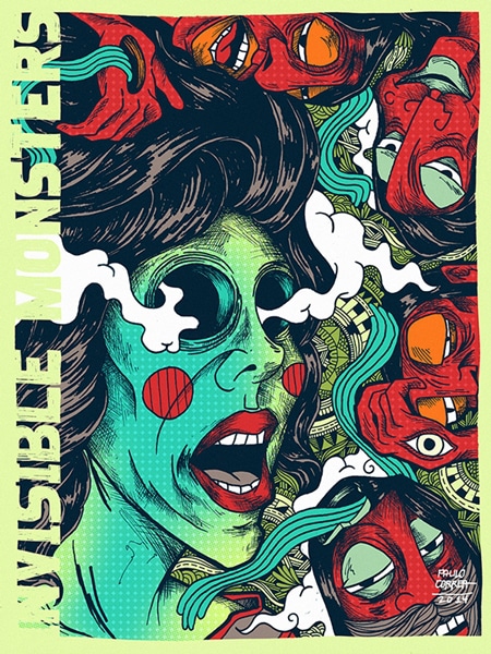 Chuck Palahniuk Gig Posters 2