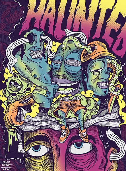 Chuck Palahniuk Gig Posters 5