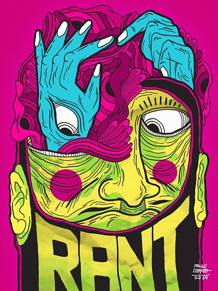 Chuck Palahniuk Gig Posters 6