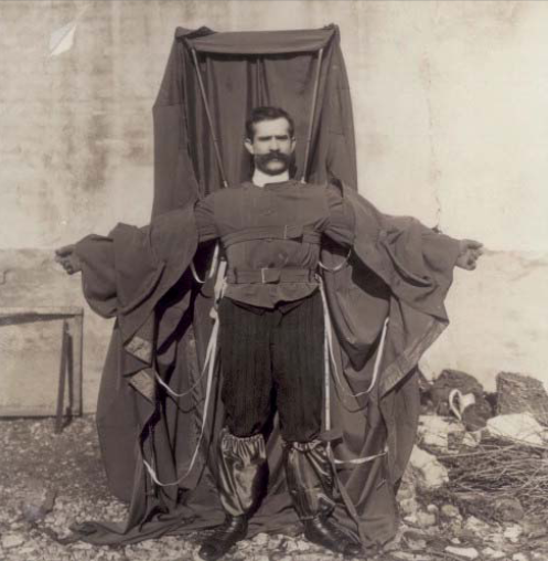Inventors Death Franz Reichelt parachute 2