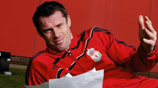 Jamie Carragher Awkward