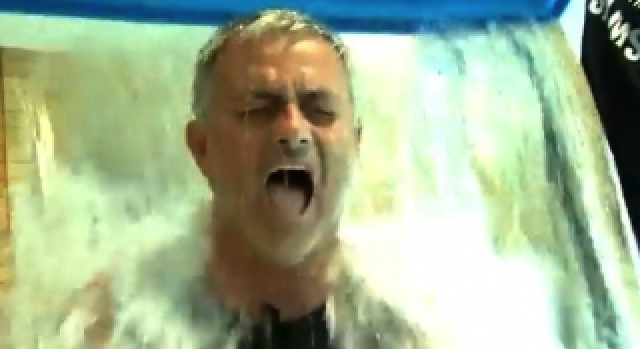 Jose Mourinho Ice Bucket Challenge