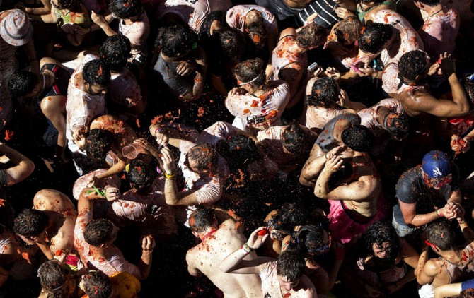 Tomatina Festival in Bunol