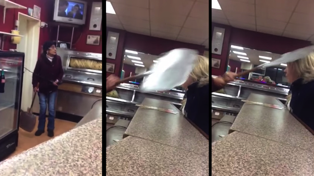 Woman Hits Girl Takeaway Argument