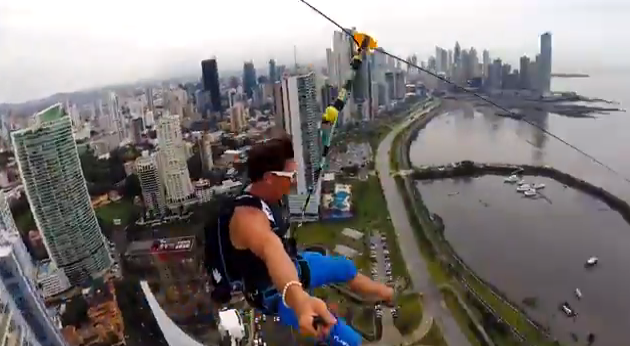 World's Largest Urban Zipline