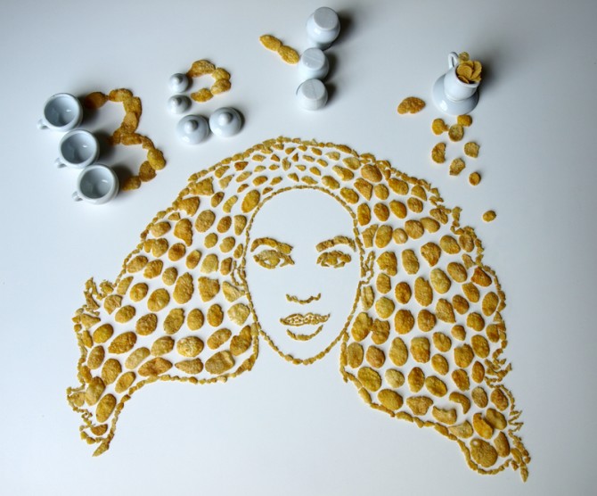 Sarah Rosado - Cornflakes Faces