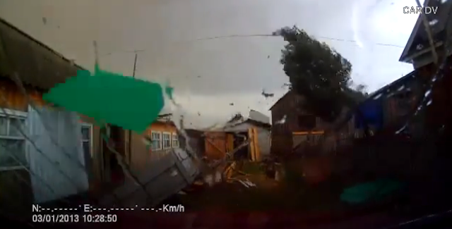 Hurricane Russian Dash Cam