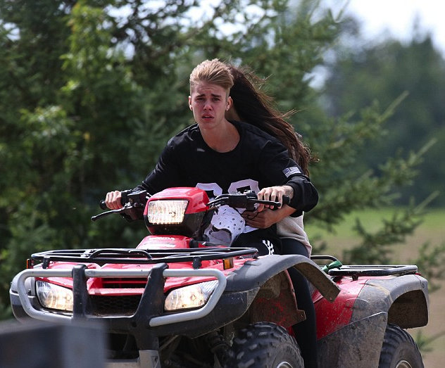 Justin Bieber ATV