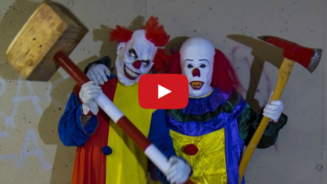 Killer Clown Prank With Friend