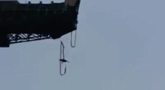 Man Survives Bungee Jump Fail