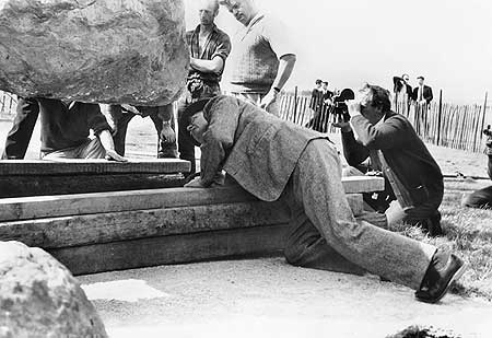 Stonehenge Built 1954 - stone in place