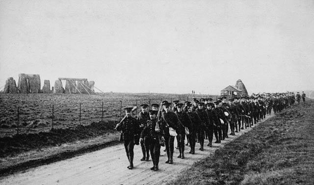 Stonehenge In 1914-1915 soldiers