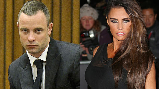 Oscar Pistorius Katie Price