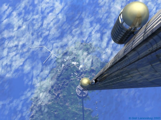 Space Elevator - design future 2