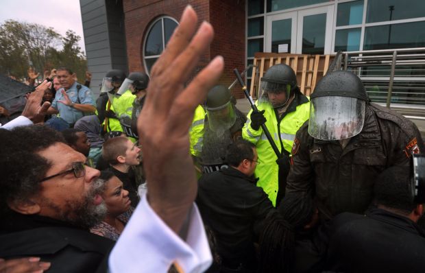 cornell west arrested