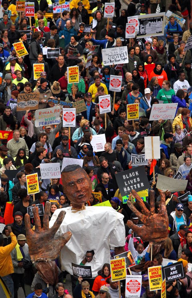 ferguson october march