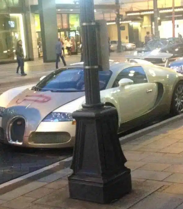 Penis $2 million Bugatti