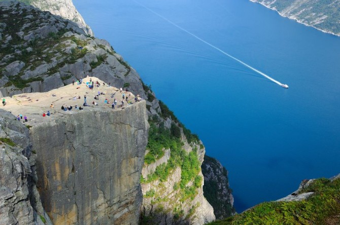 Awesome Look Out Spots - Preikestolen Norway