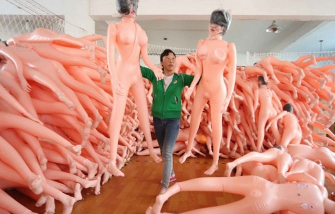 Chinese Blow Up Doll Factory - what a pair