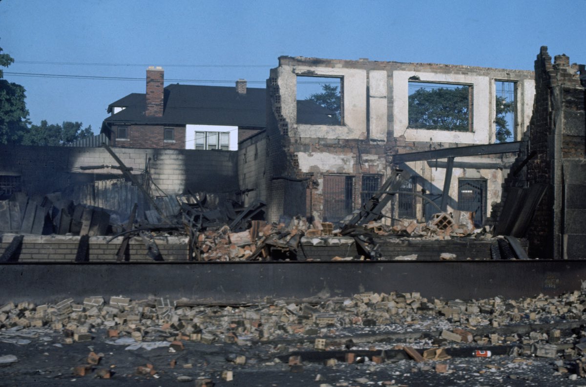 Detroit During The 1967 Riots