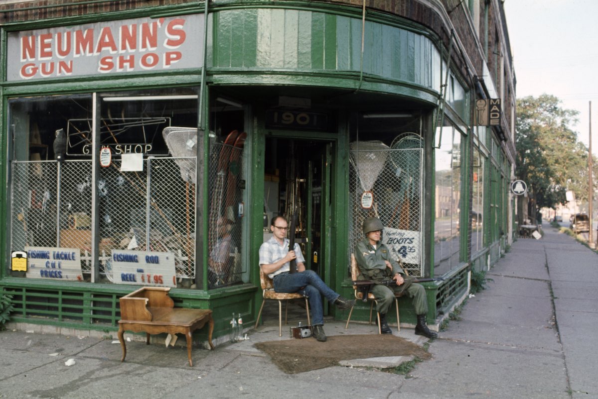 Preventing Looters During Detroit Riots