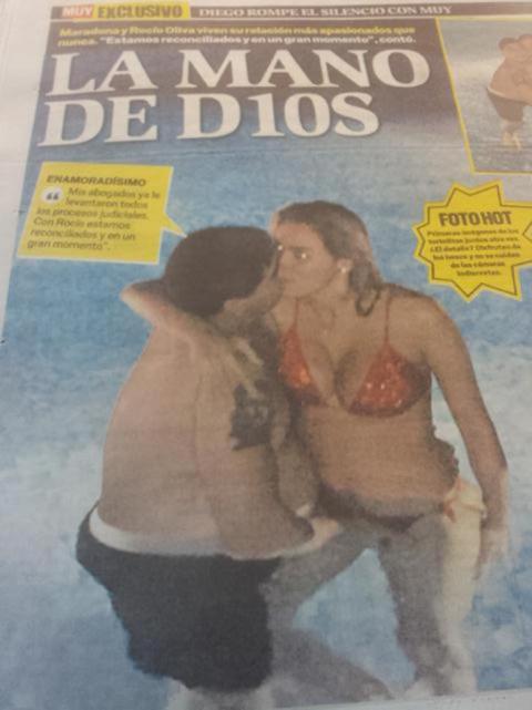 Diego Maradona 24 Year Old Girlfriend 1