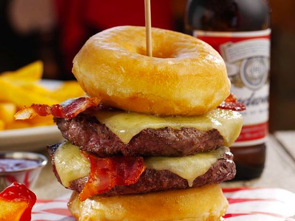 Double Donut Burger