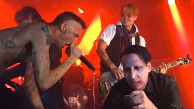 Johnny Depp Marilyn Manson Die Antwoord