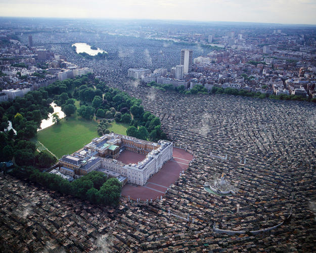 Postcards From The Future - London Slum