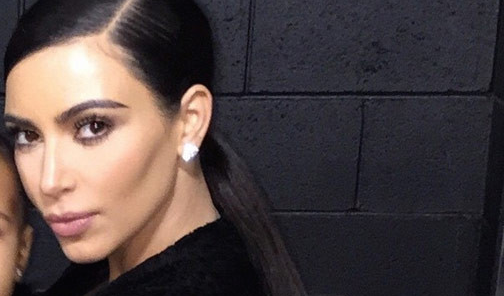 Kim Kardashian Cropped Picture