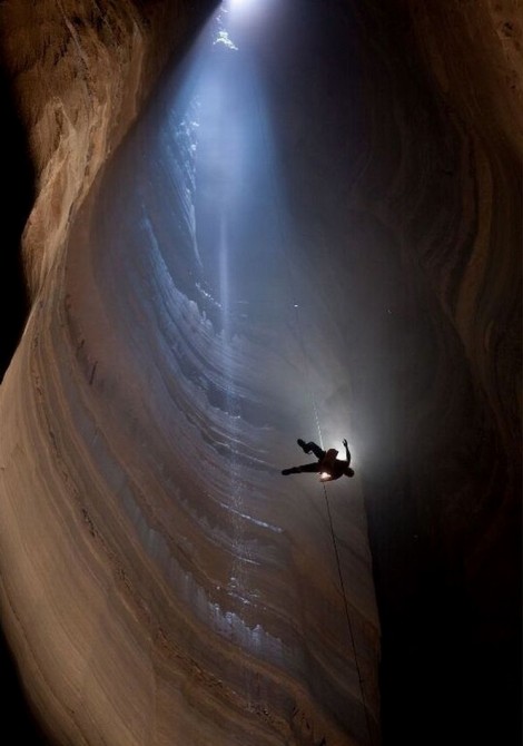 Krubera Cave - Georgia - Deepest record