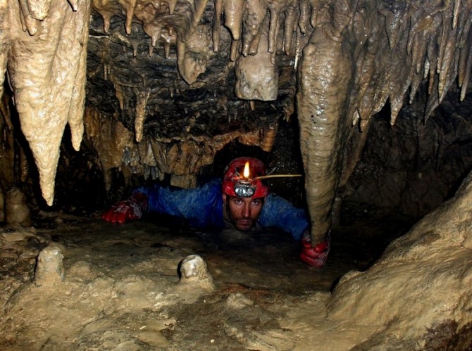 Krubera Cave - Georgia - tight