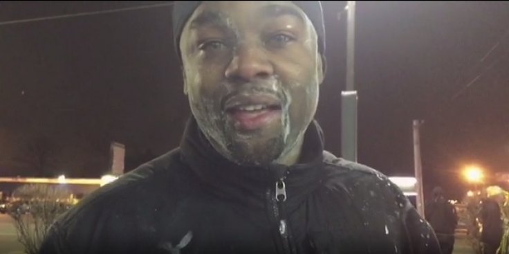 Man Pepper Sprayed at Antonio Martin Shooting