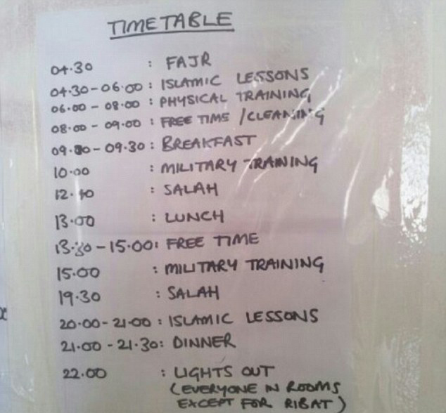 isis schedule