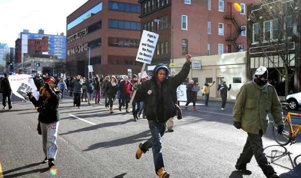 St Louis Protest