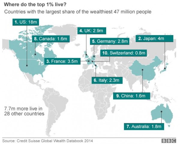 Amazing Maps - Wealthiest