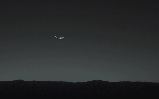 Amazing Space - Earth From Mars