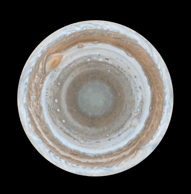 Amazing Space - Jupiter's south pole