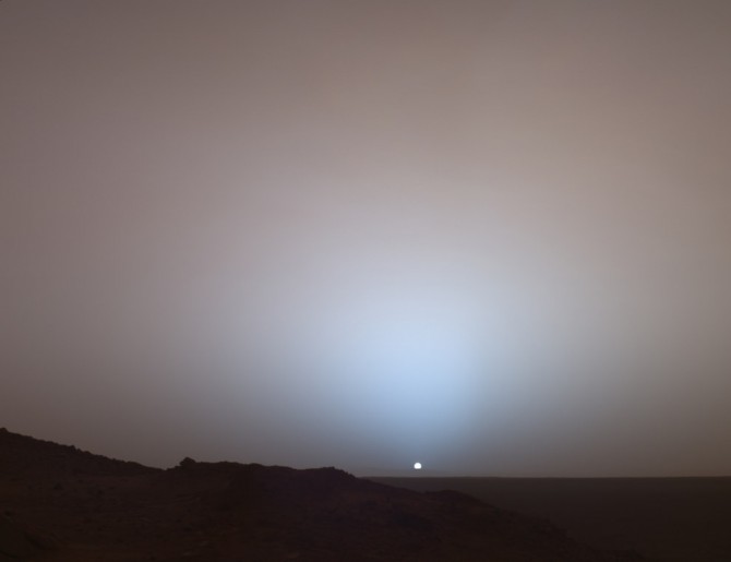 Amazing Space - Martian Sunset