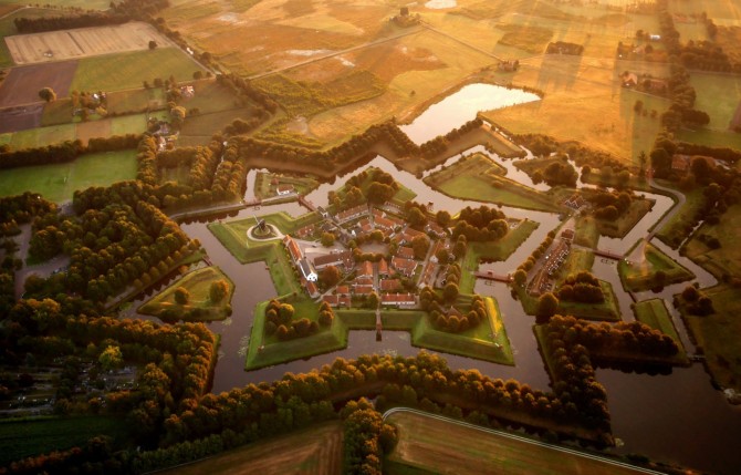 Best Drone Photos - Bourtange, in eastern Netherlands