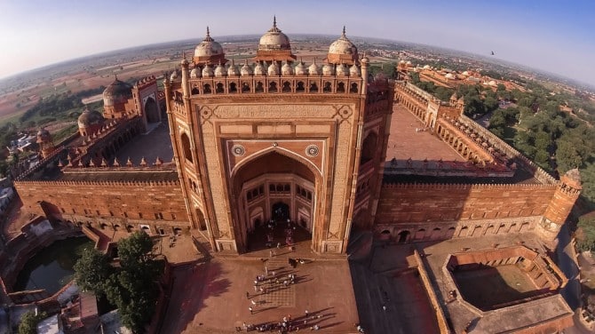 Best Drone Photos - Fatehpur Sikri, India