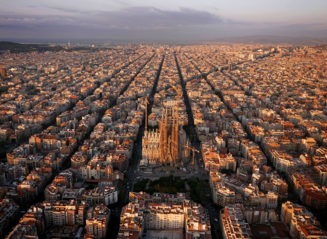 Best Drone Photos - Sagrada Familia in Barcelona