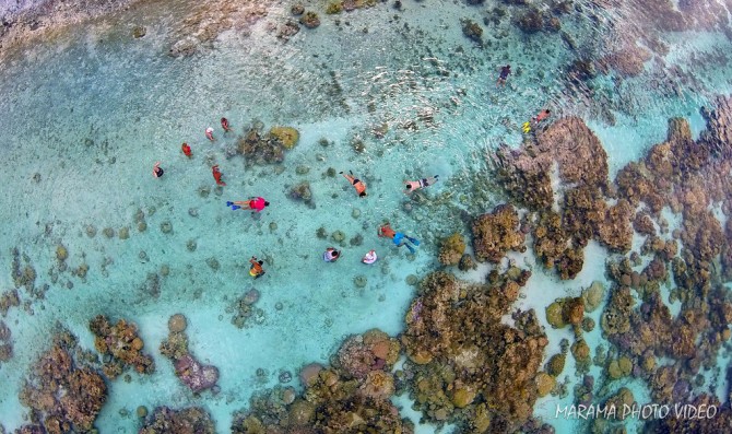 Best Drone Photos - Tahaa Lagoon, French Polynesia