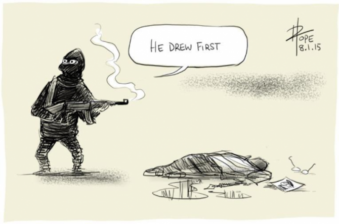 Charlie Hebdo Cartoons Featured